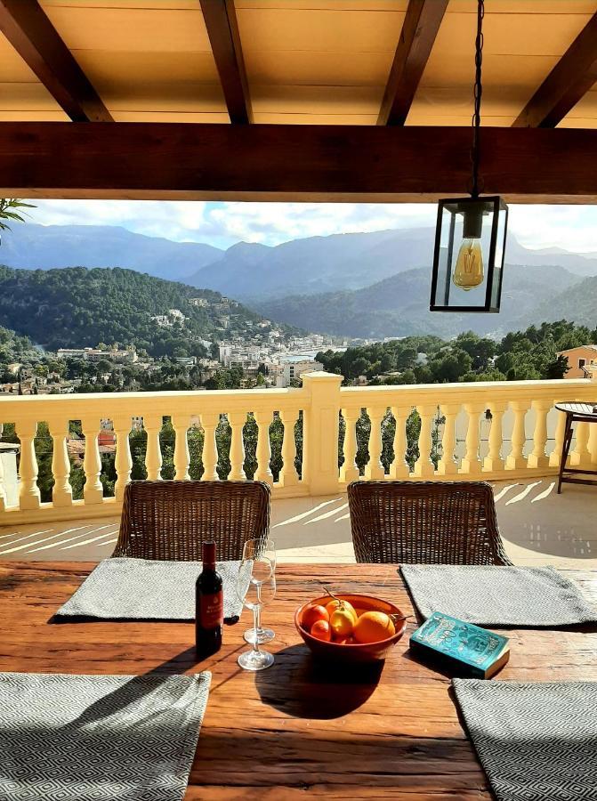 Ferienwohnung Casa Sol With Private Terrace, Garden, Pool, Beautiful View Puerto de Sóller Exterior foto