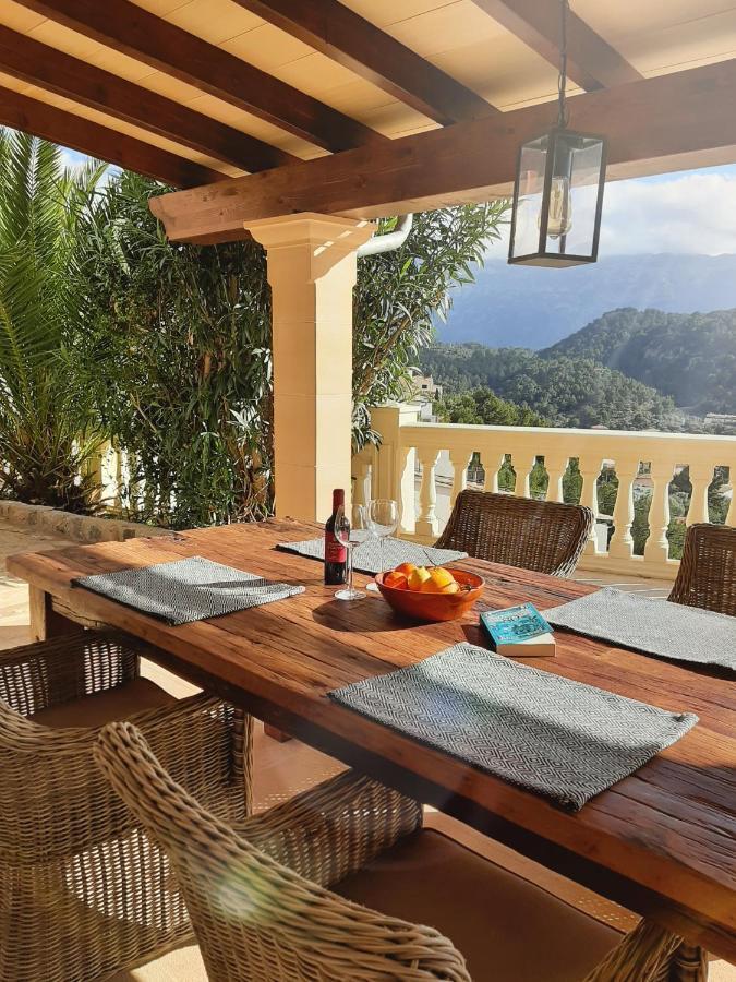 Ferienwohnung Casa Sol With Private Terrace, Garden, Pool, Beautiful View Puerto de Sóller Exterior foto